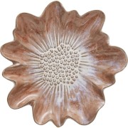 Lene Bjerre -ciemno różowy porcelanowy kwiat dekoracyjny Floria 21 cm