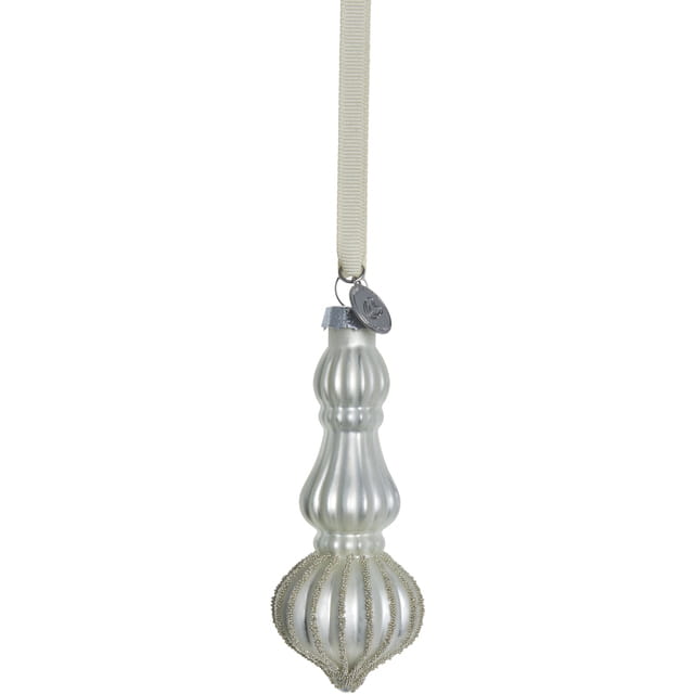 Lene Bjerre-bombka złamana biel Perline 11 cm