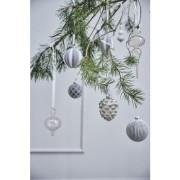 Lene Bjerre-bombka złamana biel Perline 11 cm