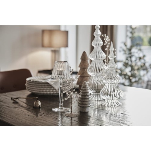 Lene Bjerre -dekoracyjna szklana choinka Asta 19 cm