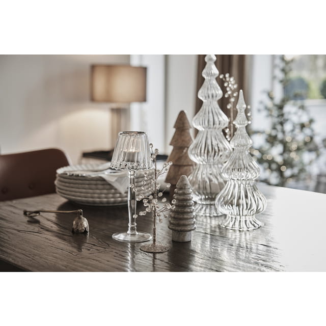 Lene Bjerre -dekoracyjna szklana choinka Asta 19 cm