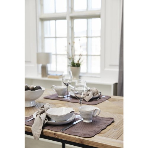 Lene Bjerre- bawełniana podkładka ze wzorem Estrid brązowa