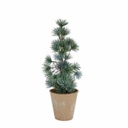 Lene Bjerre - choinka cedrowa z lampkami led 29 cm