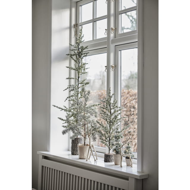 Lene Bjerre - choinka cedrowa z lampkami led 29 cm