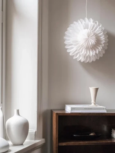 Watt&Veke -Gwiazda adwentowa biała Lotus 44 cm