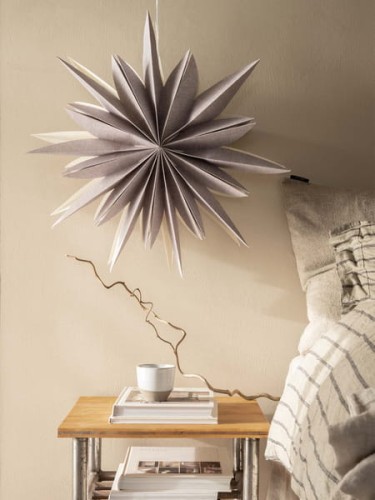 Watt&Veke -Gwiazda świąteczna szara Fiona 65