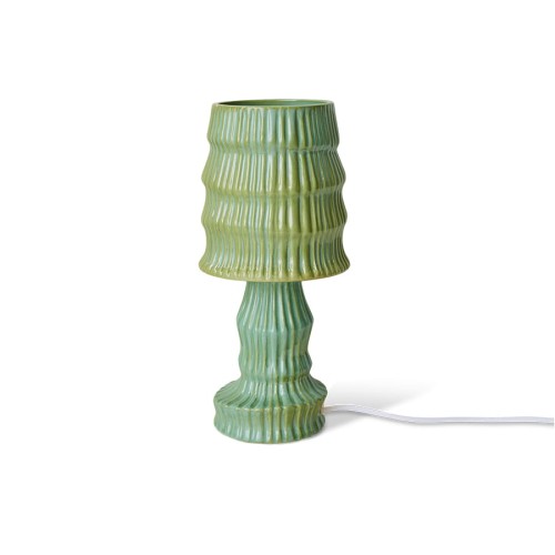HKLIVING - Lampa ceramiczna stołowa petal