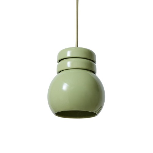 HKLIVING - Bulb Lampa ceramiczna sufitowa pistacjowa