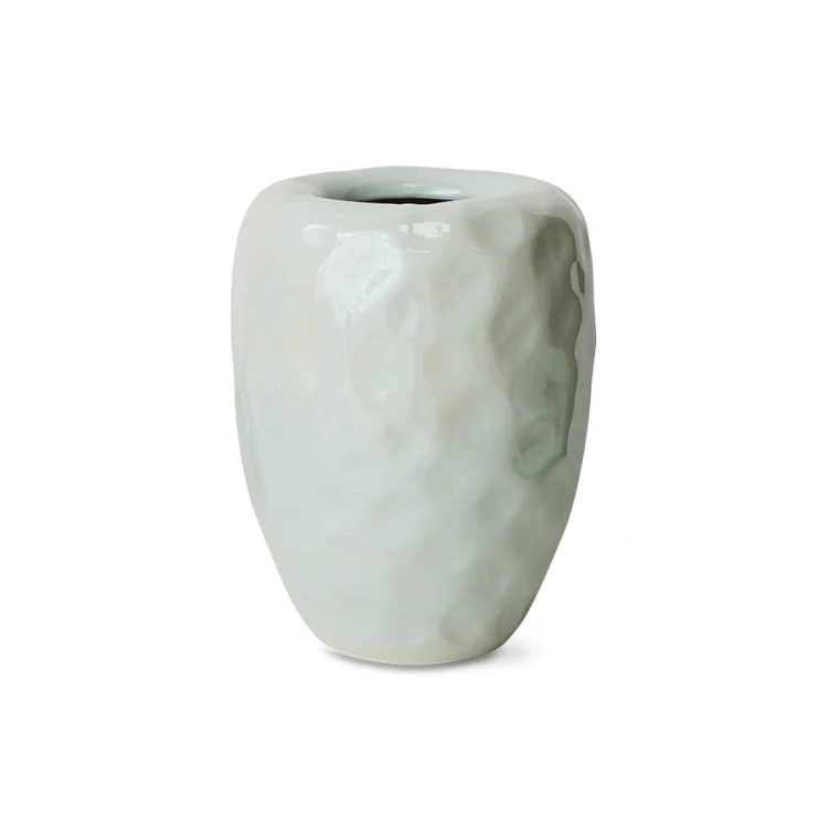 HKLIVING - wazon ceramiczny podłogowy miętowy