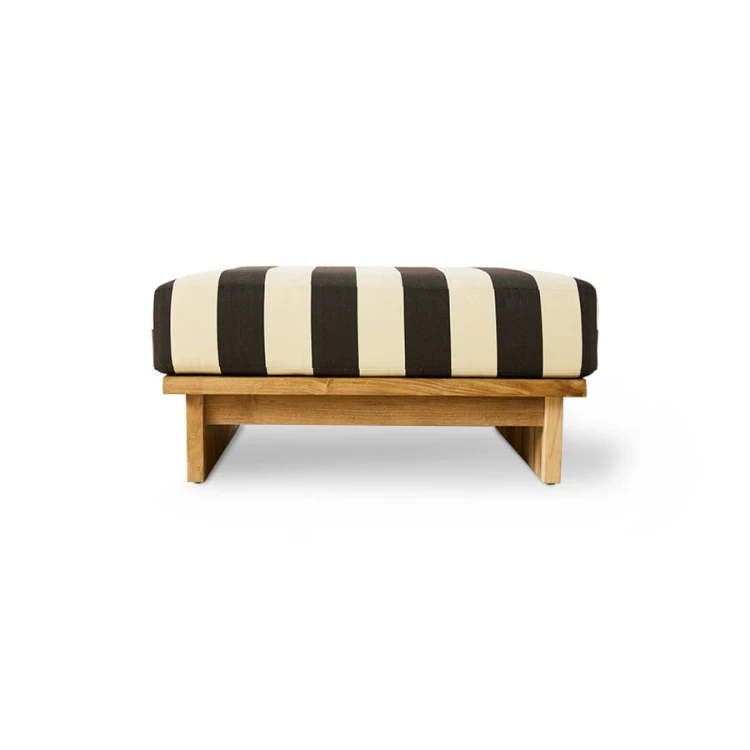 HKLIVING-hoker outdoor, drewno tekowe stracciatella