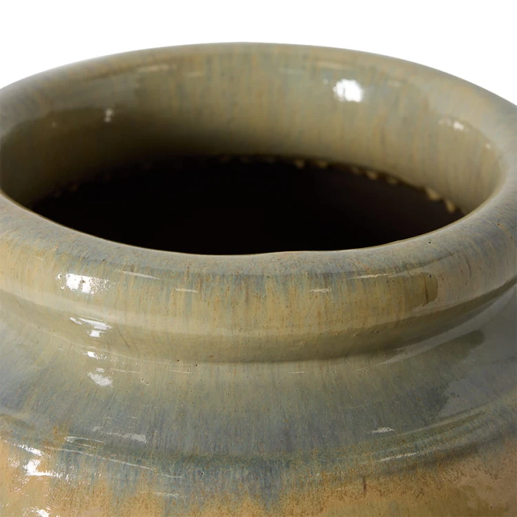 HKLIVING - duży ceramiczny wazon podłogowy na drzewo oliwne