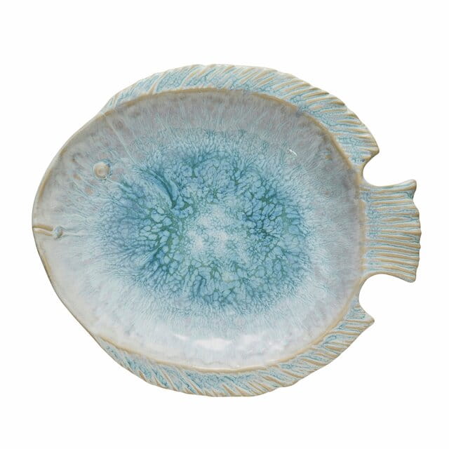 Lene Bjerre -duży talerz Marinelle niebieski 4 cm