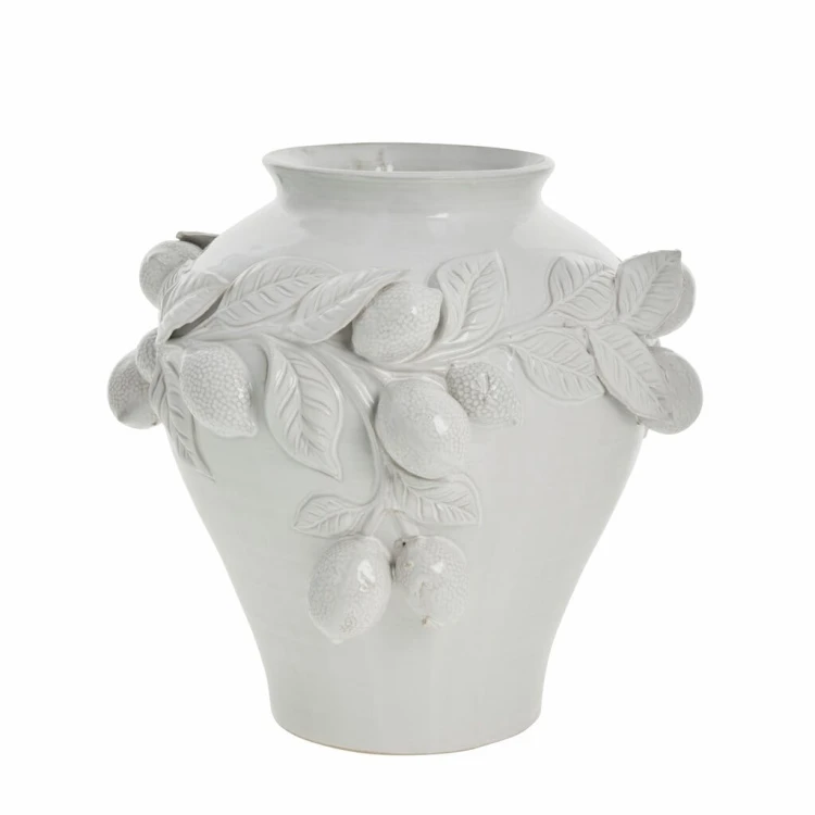 Lene Bjerre- Wazon Limone 29 cm jasny