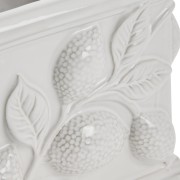 Lene Bjerre- ceramiczna doniczka Limone 14 cm jasna