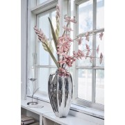 Lene Bjerre- Wazon Jielle 36 cm srebrny falowany