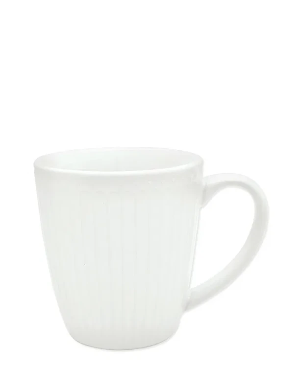 GreenGate-kubek ceramiczny z uchem 350 ml white