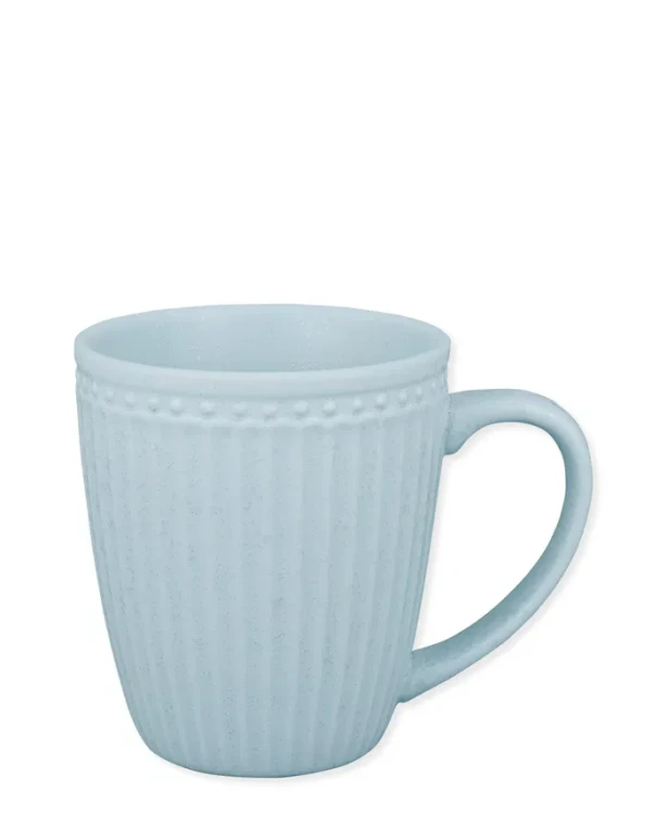 GreenGate-kubek ceramiczny z uchem 350 ml blue