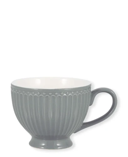 GreenGate-ceramiczna filiżanka do herbaty ALICE stone grey