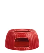 GreenGate-ceramiczny pogrzewacz do herbaty ALICE red