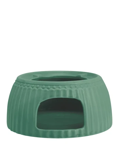 GreenGate-ceramiczny pogrzewacz do herbaty ALICE dusty green