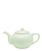 GreenGate-ceramiczny dzbanek do herbaty ALICE pale green