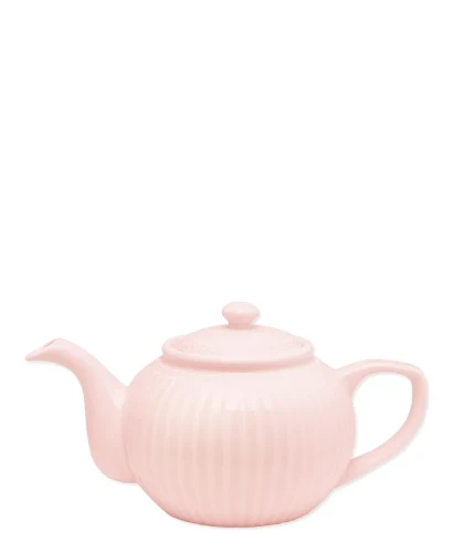 GreenGate-ceramiczny dzbanek do herbaty ALICE pale pink