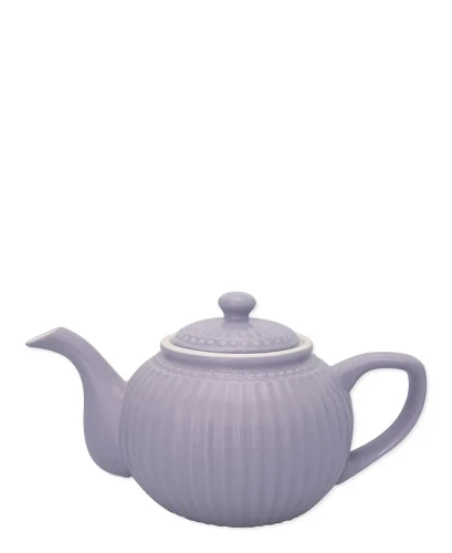 GreenGate-ceramiczny dzbanek do herbaty ALICE lavender