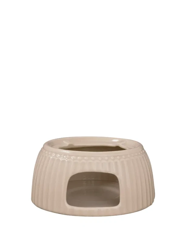 GreenGate-ceramiczny pogrzewacz do herbaty ALICE fudge