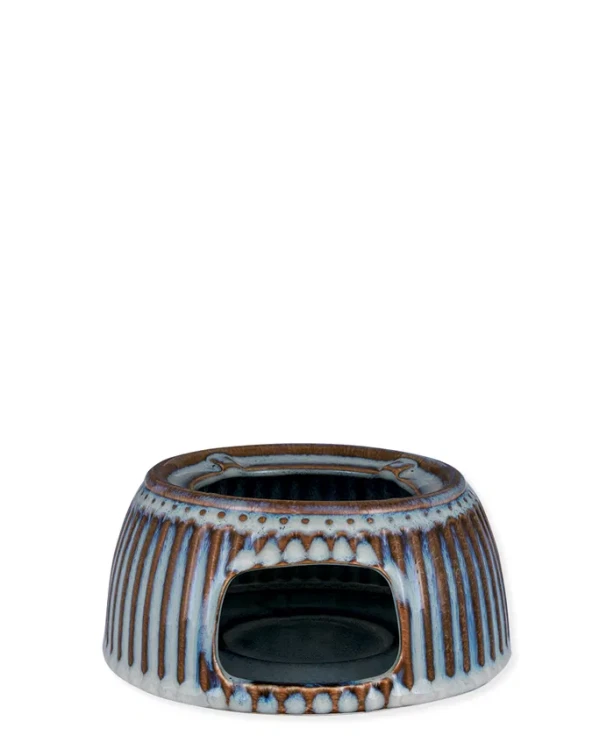GreenGate-ceramiczny pogrzewacz do herbaty ALICE oyster blue