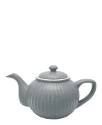 GreenGate-ceramiczny dzbanek do herbaty ALICE stone grey