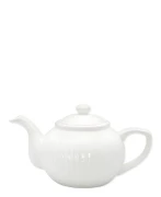 GreenGate-ceramiczny dzbanek do herbaty ALICE white