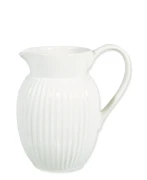GreenGate-ceramiczny mały dzbanek pękaty ALICE white 0,5 l