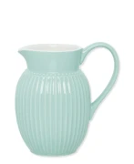 GreenGate-ceramiczny mały dzbanek pękaty ALICE mint 0,5 l