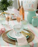 GreenGate-ceramiczny mały dzbanek pękaty ALICE mint 0,5 l