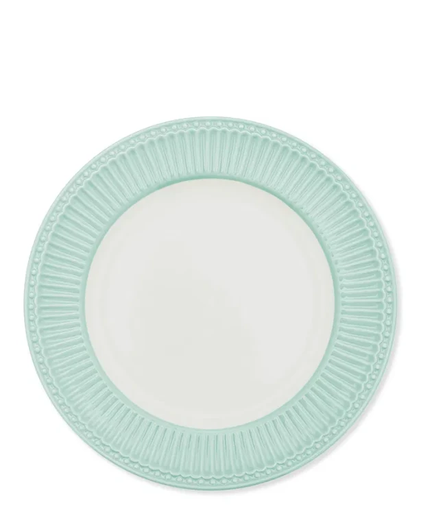 GreenGate-ceramiczny talerz obiadowy ALICE cool mint