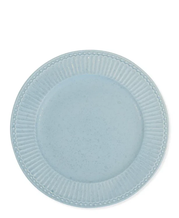 GreenGate-ceramiczny talerz obiadowy ALICE ice blue