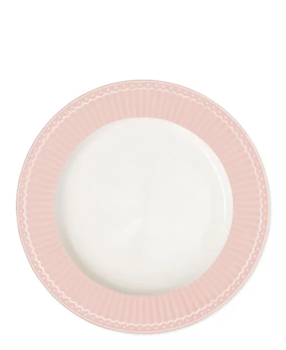 GreenGate-ceramiczny talerz obiadowy ALICE pale pink