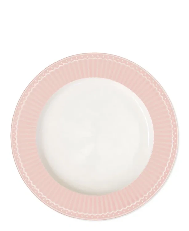 GreenGate-ceramiczny talerz obiadowy ALICE pale pink