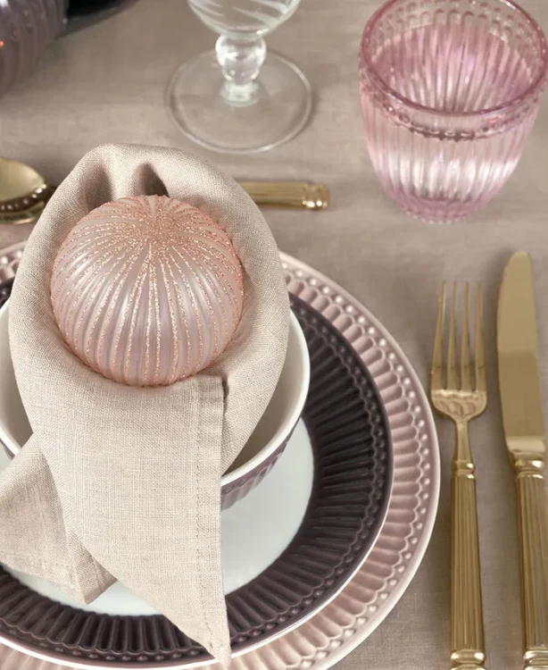 GreenGate-ceramiczny talerz obiadowy ALICE pale pink
