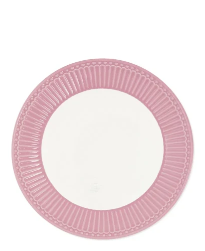 GreenGate-ceramiczny talerz obiadowy ALICE dusty rose