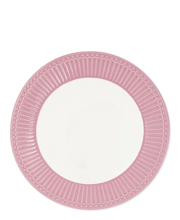 GreenGate-ceramiczny talerz obiadowy ALICE dusty rose