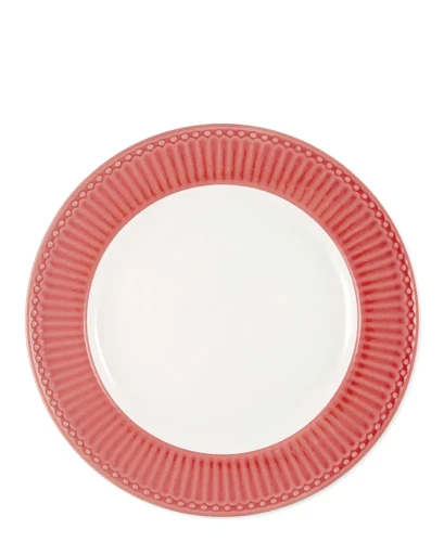 GreenGate-ceramiczny talerz obiadowy ALICE coral