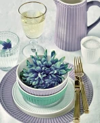 GreenGate-ceramiczny talerz obiadowy ALICE lavender