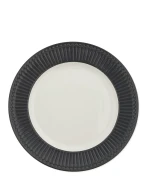 GreenGate-ceramiczny talerz obiadowy ALICE dark grey