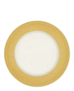 GreenGate-ceramiczny talerz obiadowy ALICE mustard