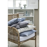 Lene Bjerre- poszewka na poduszkę 50x50 Vilia jasna w kwiaty kolorowe