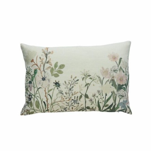 Lene Bjerre- poszewka na poduszkę 60x40 Vilia jasna w kwiaty kolorowe