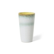 Kubek ceramiczny do latte 70s petal