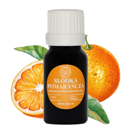 Olejek eteryczny SŁODKA POMARAŃCZA organiczny 10ml