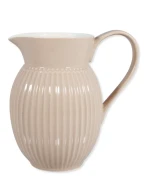 GreenGate-ceramiczny dzbanek pękaty ALICE ripple blue 1,5 l